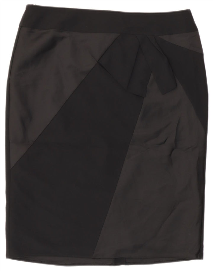 Marks & Spencer ženska pencil suknja UK 14 Large W32 crni poliester