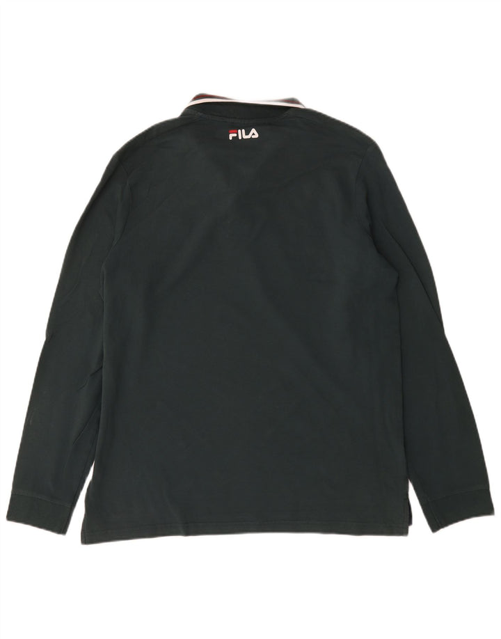 Fila muška polo majica dugih rukava XL crna