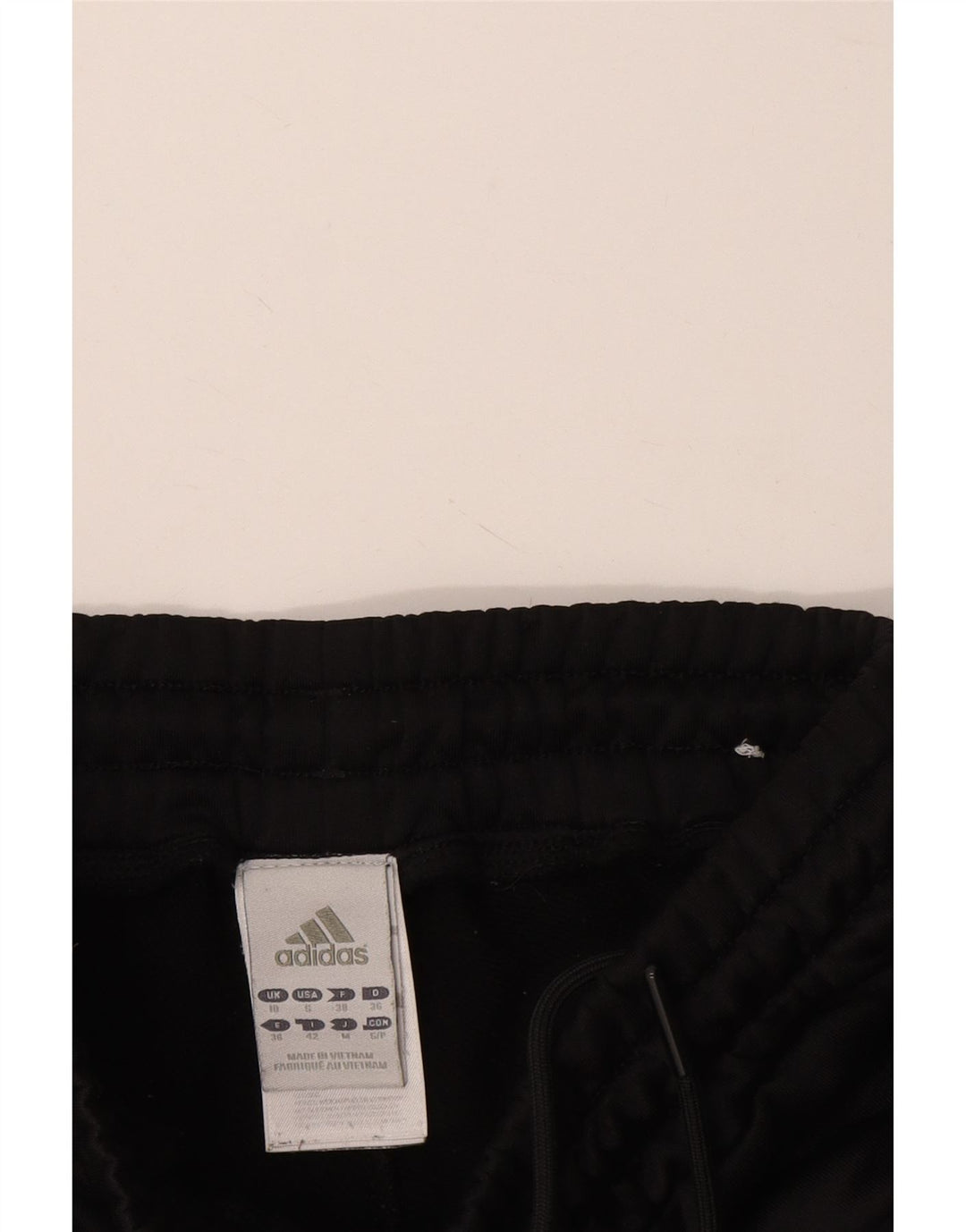 ADIDAS Ženske hlače za trenirku UK 10 Male crne poliesterske hlače