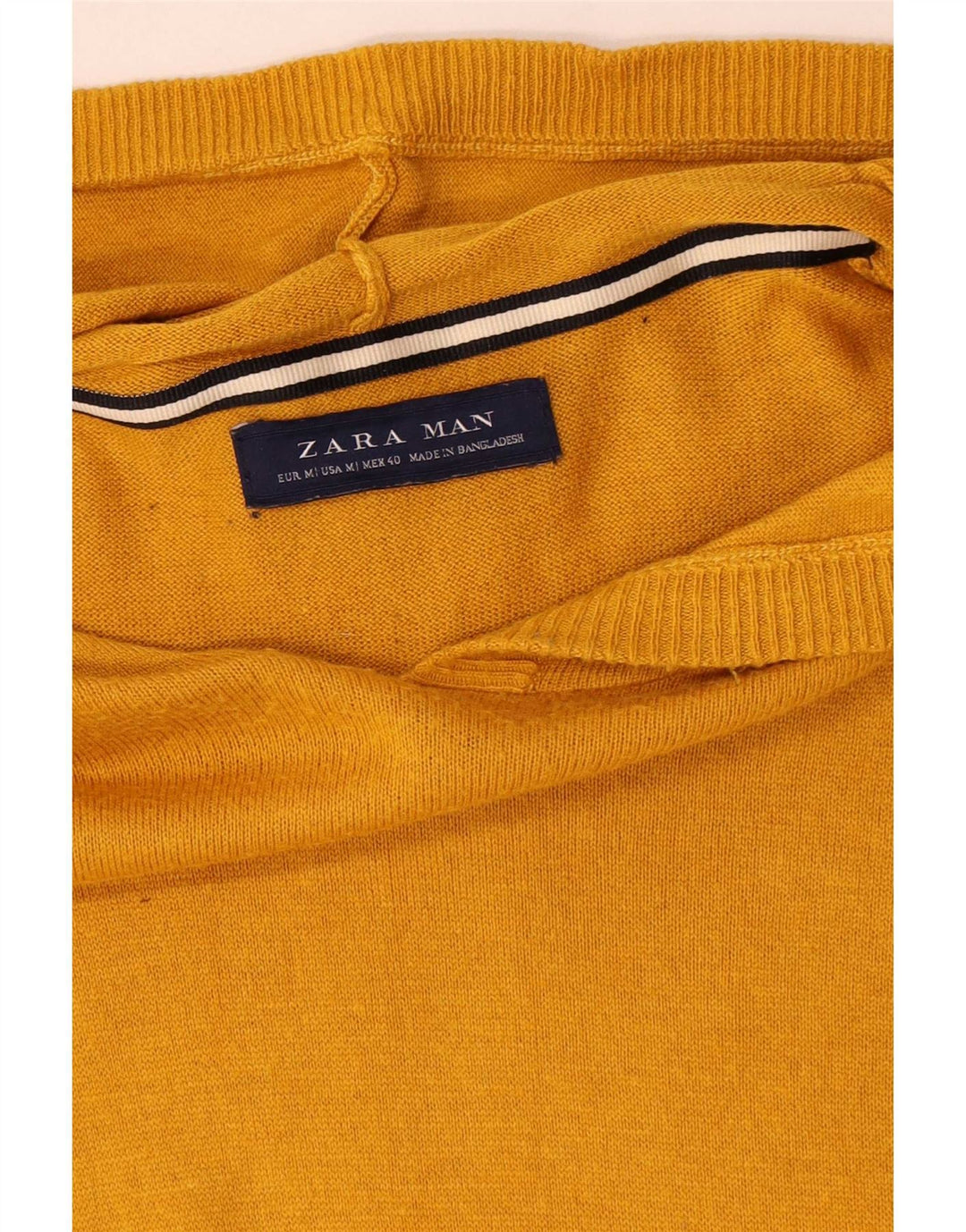 Zara muška majica s kapuljačom Srednje žuta