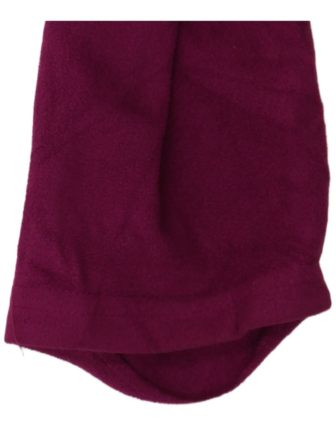 EDDIE BAUER Ženski džemper od flisa s patentnim izrezom UK 16 Veliki ljubičasti poliester