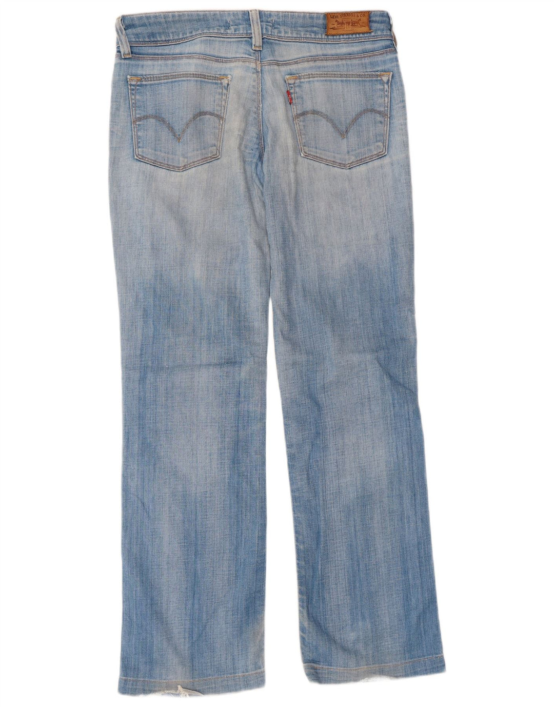 Levi's ženske ravne traperice 570 W34 L29 plavi pamuk
