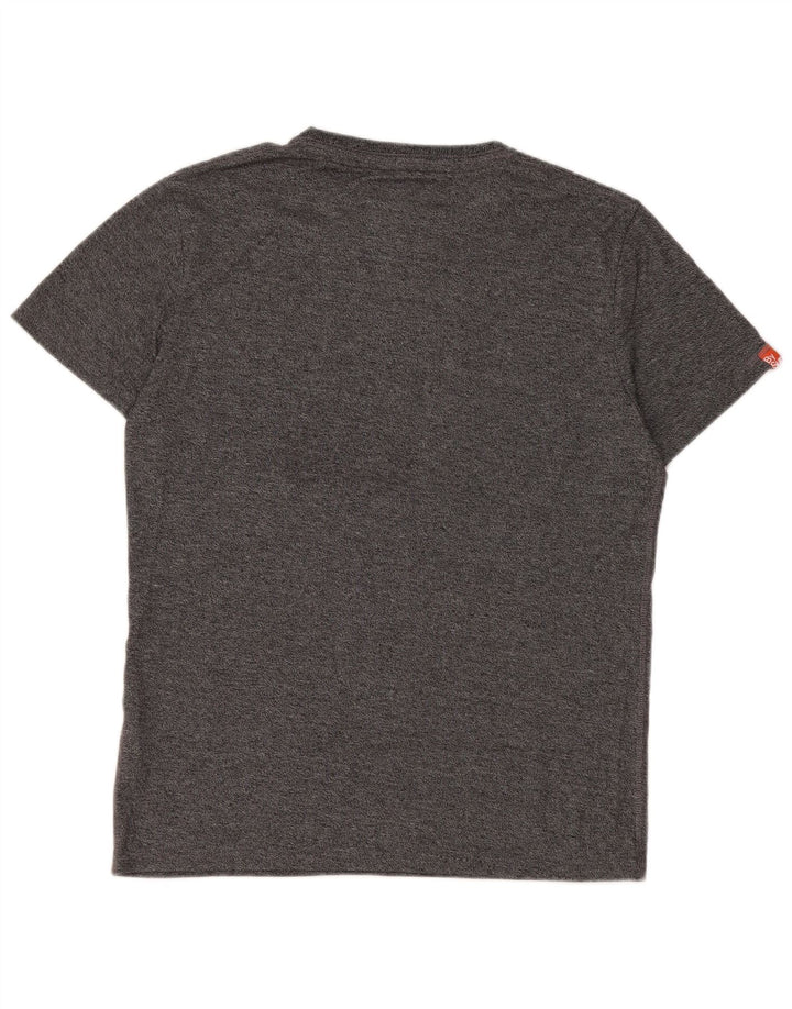 Superdry muška majica kratkih rukava Osaka State Graphic Veliki sivi flekasti pamuk