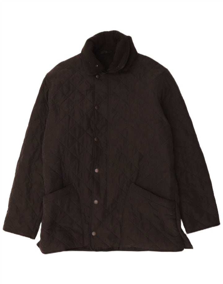 BARBOUR Muška prošivena jakna UK 40 velika crna