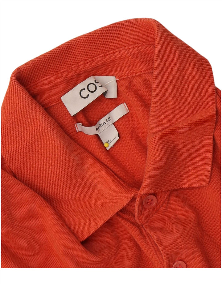 Cos Regular polo majica velika narančasta