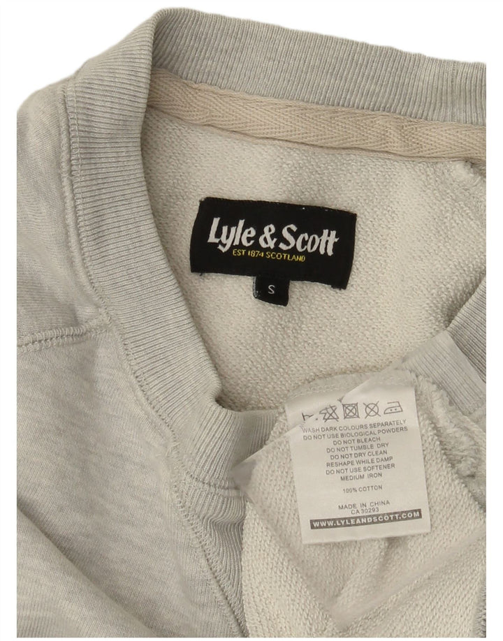 LYLE & SCOTT Muška majica s kratkim rukavima Mali sivi pamuk