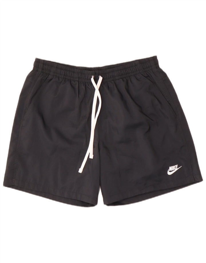 Nike muške sportske kratke hlače velike crne boje od poliestera