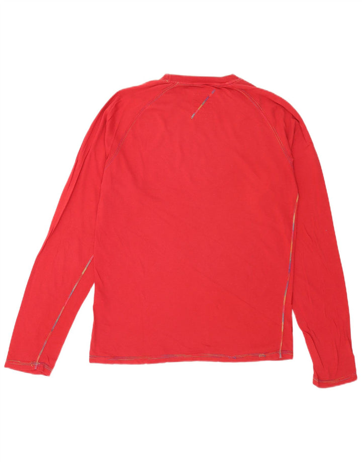Jack & Jones muška majica s dugim rukavima, veliki crveni pamuk