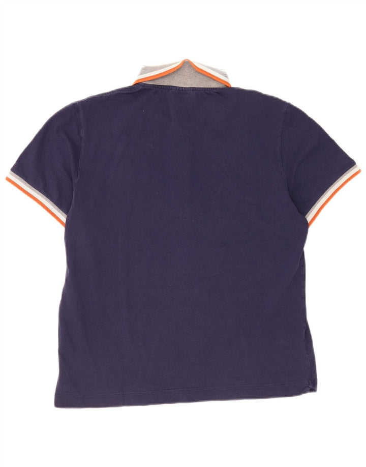 Lacoste muška polo majica, veličina 4, srednje tamnoplavi pamuk