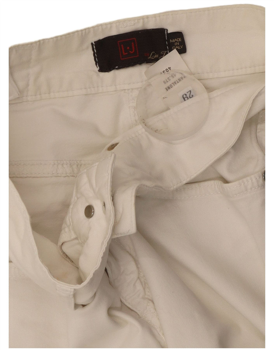 Liu Jo Ženske uske traperice W29 L30 Bijele