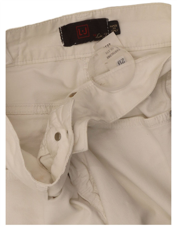 Liu Jo Ženske uske traperice W29 L30 Bijele