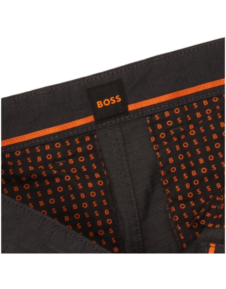 Hugo Boss muške ravne chino hlače W34 L32 sive