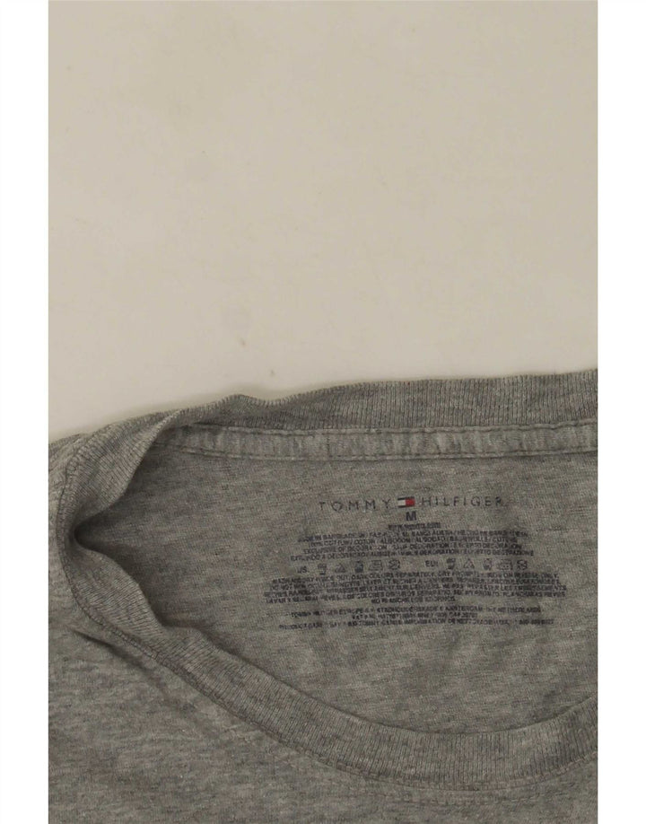 Tommy Hilfiger muška majica kratkih rukava Srednje sivi flekasti pamuk