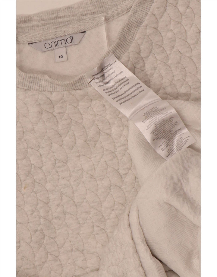 Animal Ženska trenirka širokog kroja UK 10 Mali prljavo bijeli poliester