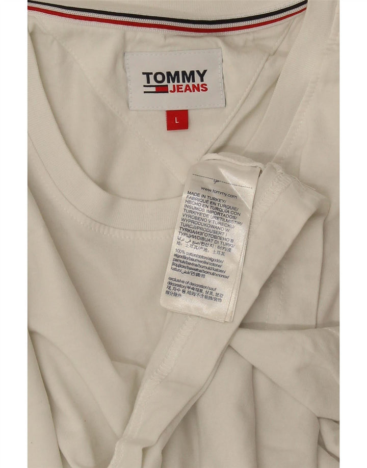 TOMMY HILFIGER Muška majica kratkih rukava Veliki bijeli pamuk