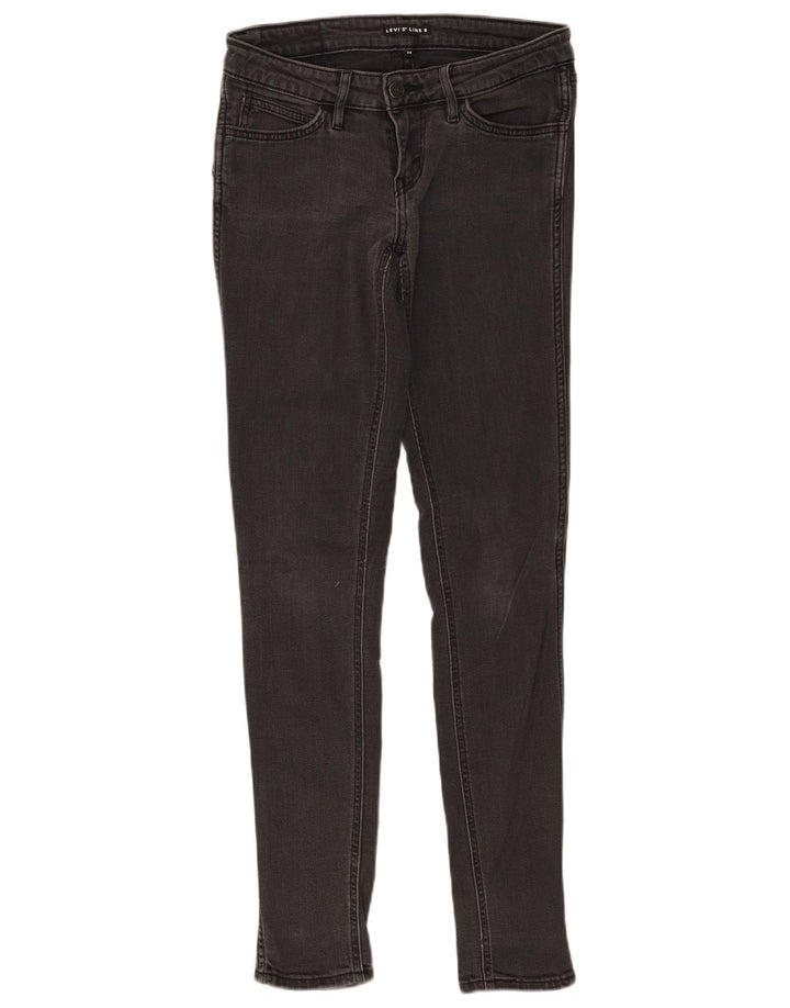 Levi's ženske uske traperice linije 8 W28 L32 sive