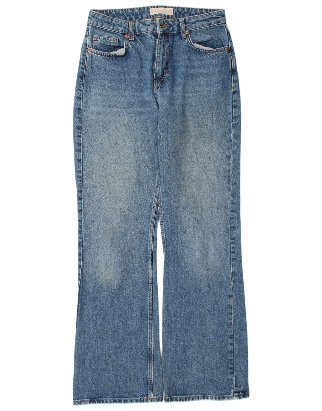 Topshop Ženske Bootcut traperice W28 L32 Plavi pamuk