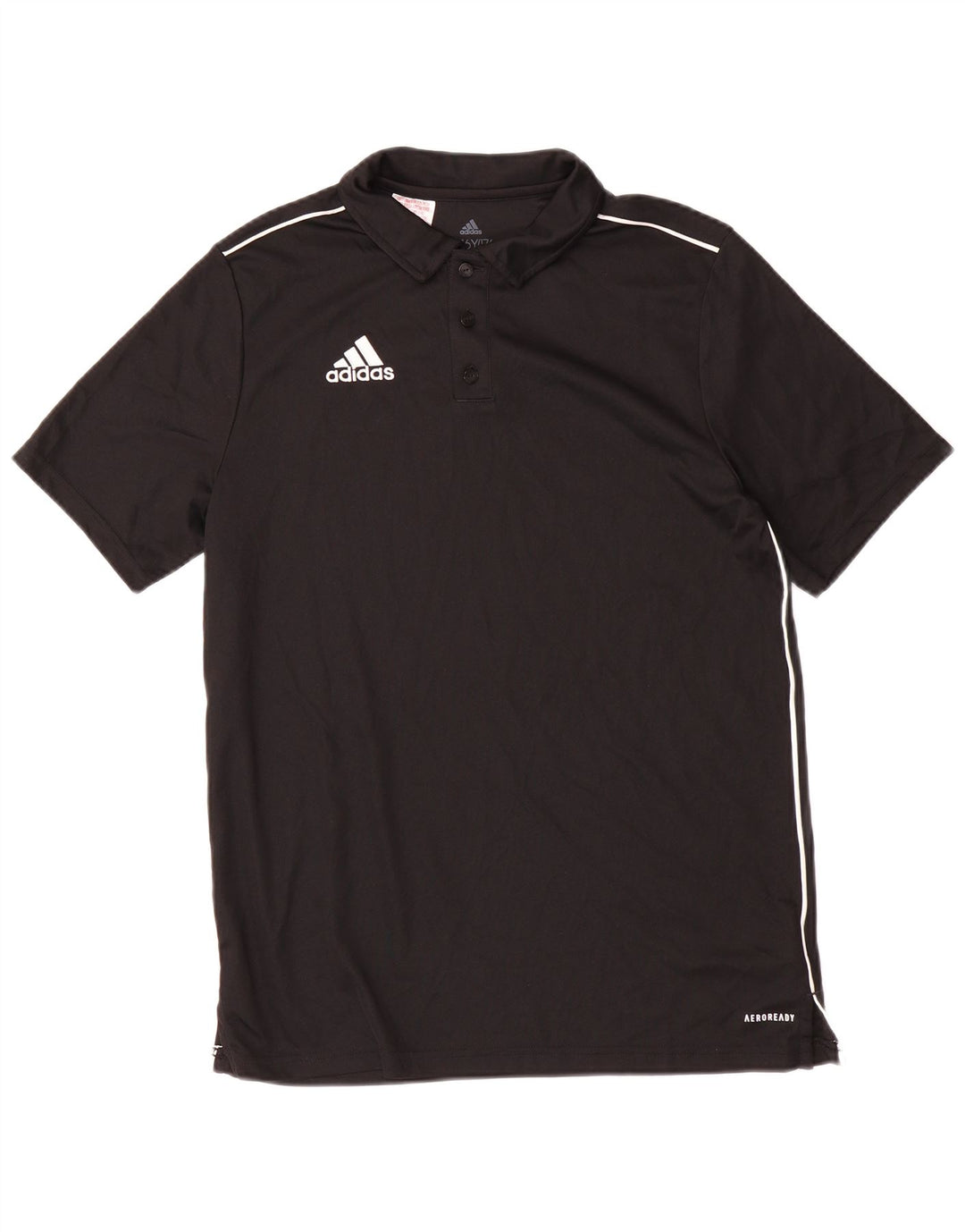 ADIDAS Boys Aeroready polo majica 15-16 godina crna poliester