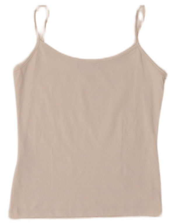 Zara ženski Cami Top UK 12 srednje bež najlon