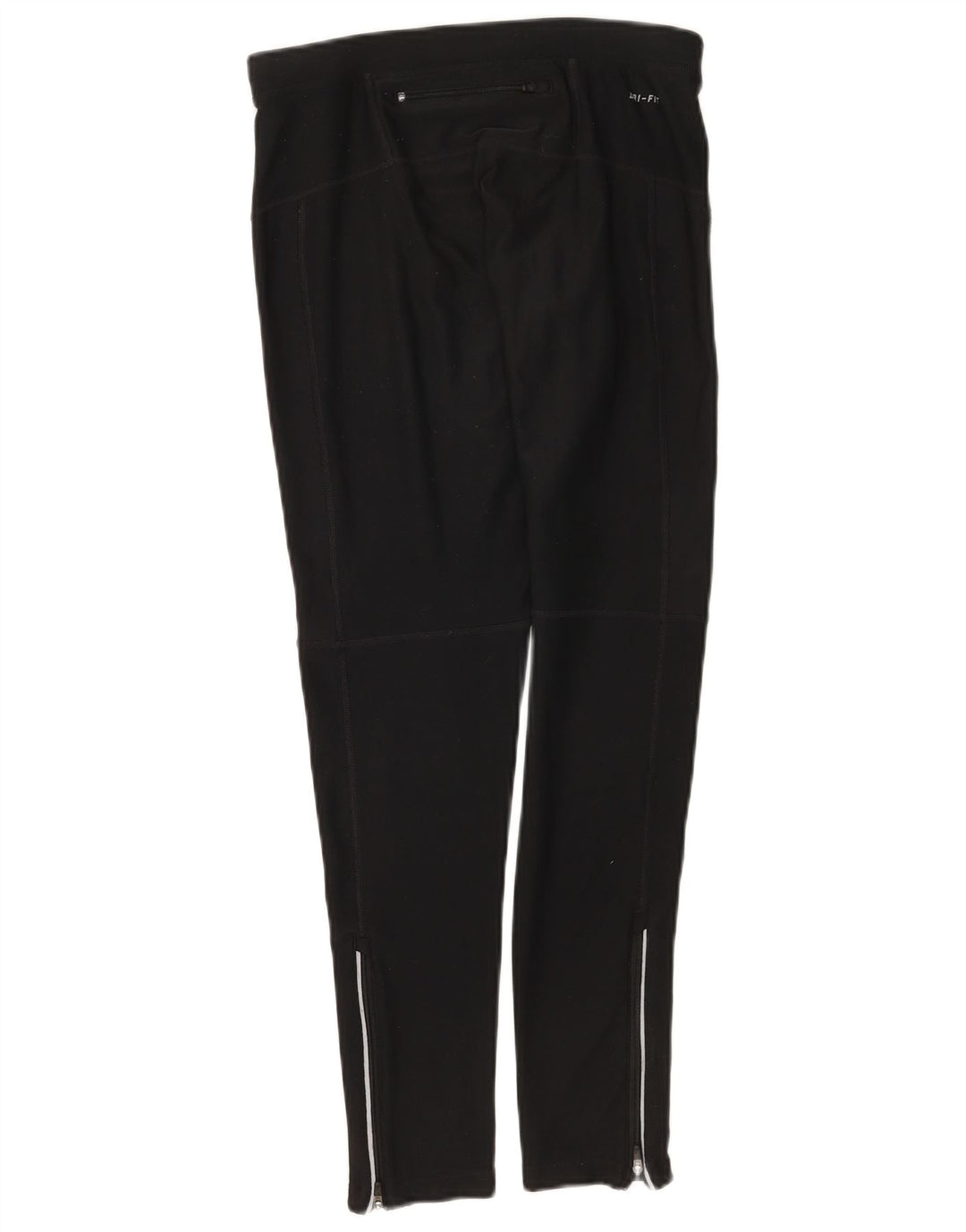Ženske hlače za trenirku Nike Dri Fit UK 12 Srednji crni poliester