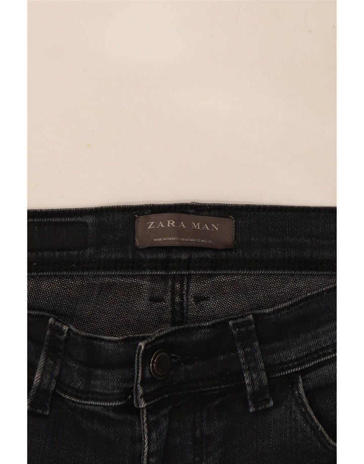 Zara muške uske traperice EU 42 Large W32 L29 Plave