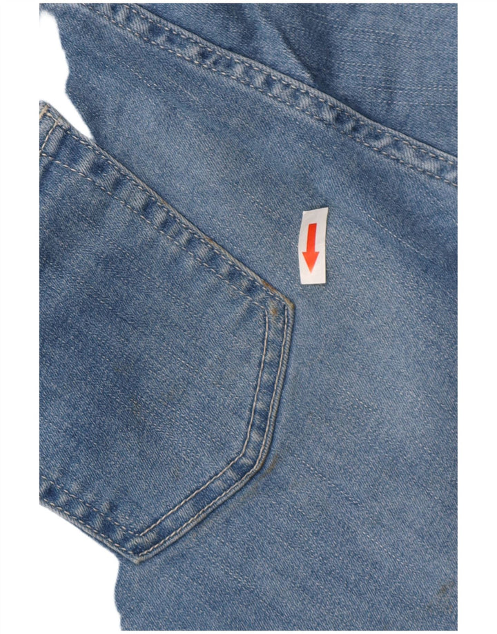 Joules ženske skraćene traperice UK 12 srednje W30 L25 plavi pamuk