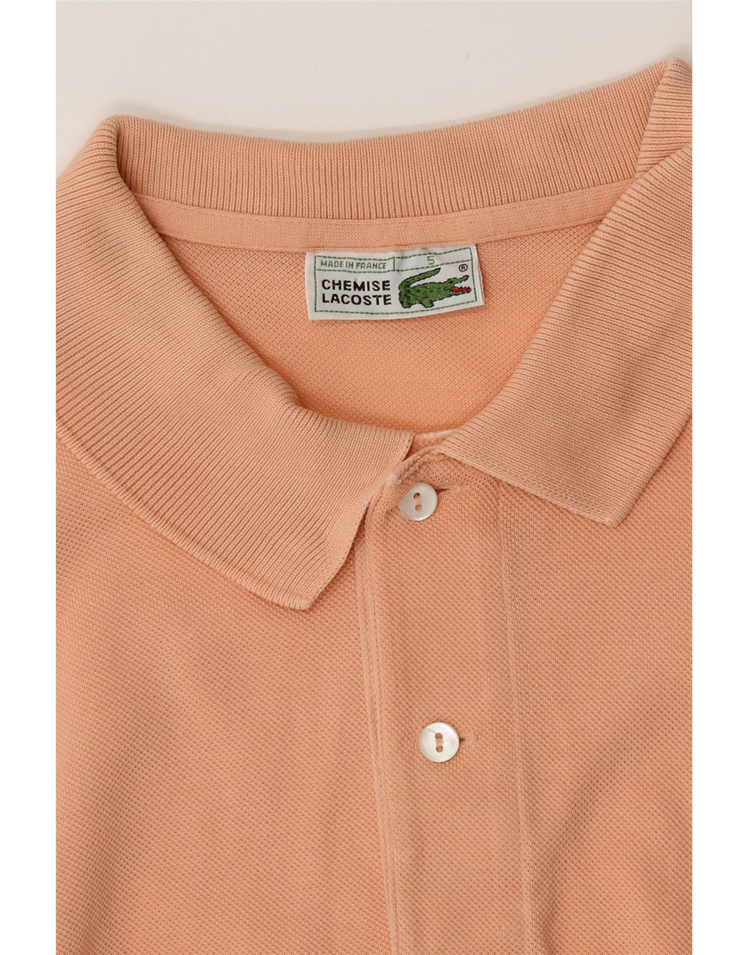 LACOSTE muška polo majica veličine 5 velika narančasta pamuk