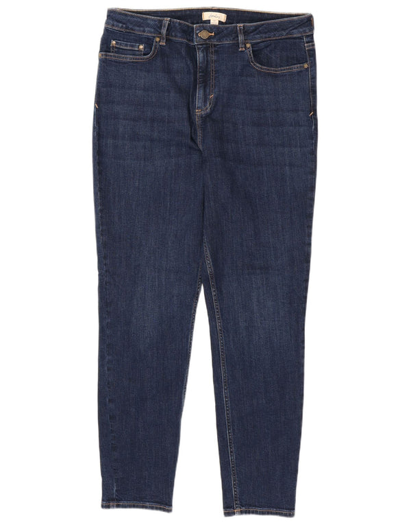 JOULES Ženske uske traperice UK 14 Large W32 L28 tamnoplavi pamuk