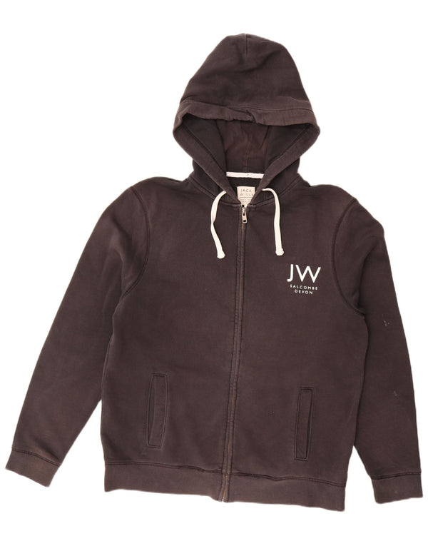 Jack Wills muški pulover s kapuljačom Salcombe Devon XL crni pamuk
