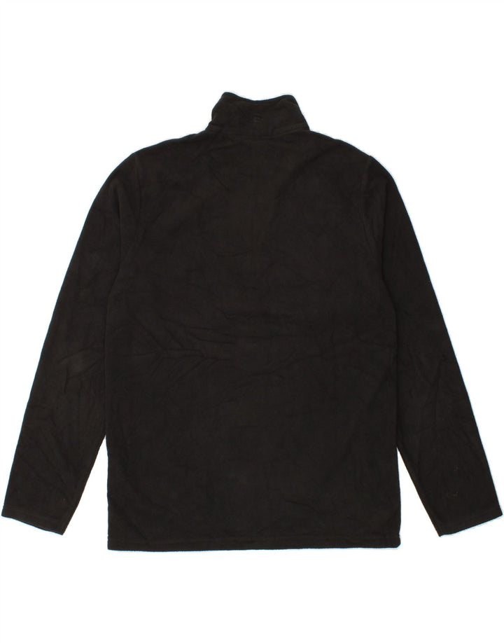 MOUNTAIN WAREHOUSE Mens Fleece Jumper Medium Black Polyester Vintage Mountain Warehouse and Second-Hand Mountain Warehouse from Messina Hembry 