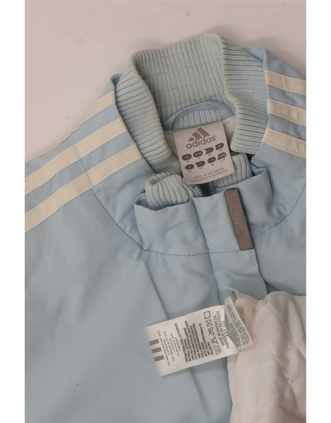 Adidas ženska bomber jakna UK 10 Small Blue Polyester
