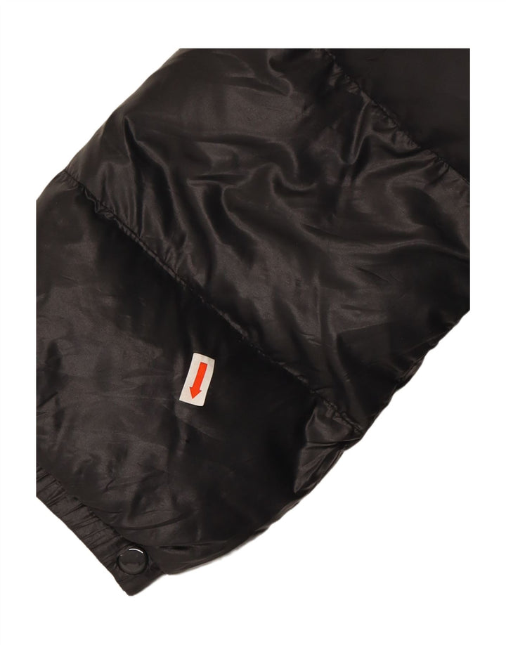 BENETTON Womens Padded Coat IT 46 Large Black Polyamide Vintage Benetton and Second-Hand Benetton from Messina Hembry 