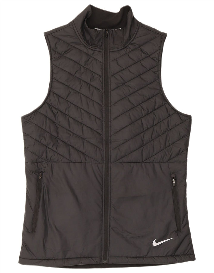 Nike Mens Padded Gilet UK 38 Srednji crni poliester