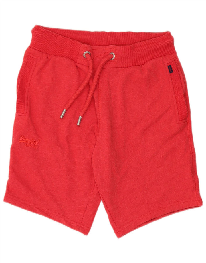 Superdry muške sportske kratke hlače srednje crvene boje