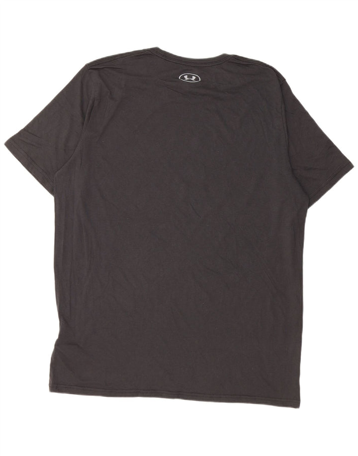 Under Armour muška majica s grafičkim motivima XL crni pamuk