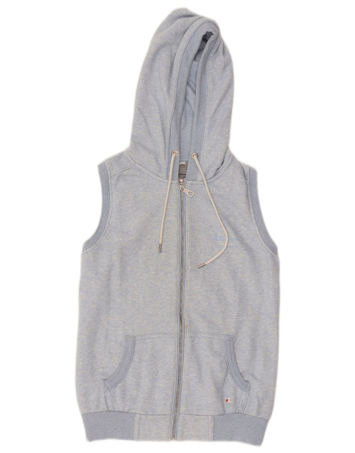 CHAMPION Ženski Heritage Classics pulover s kapuljačom s patentnim zatvaračem UK 10 Small Blue