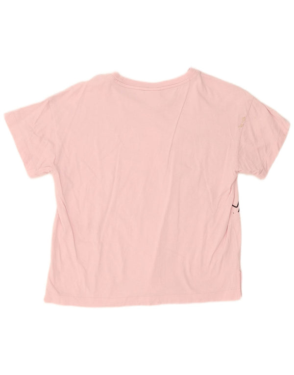 Champion majica kratkih rukava s grafičkim motivima UK 14 Large Pink Pamuk