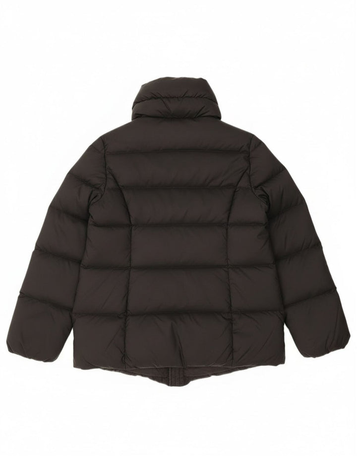 Benetton velika ženska podstavljena jakna UK 6 XS crni poliamid