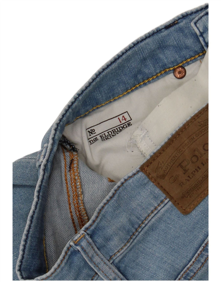 POLO RALPH LAUREN Boys The Eldridge Skinny Jeans 13-14 godina W28 L26 Plava