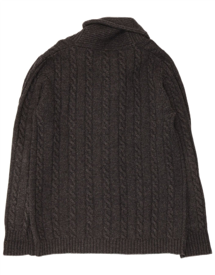 G-Star muški kardigan pulover XL siva janjeća vuna