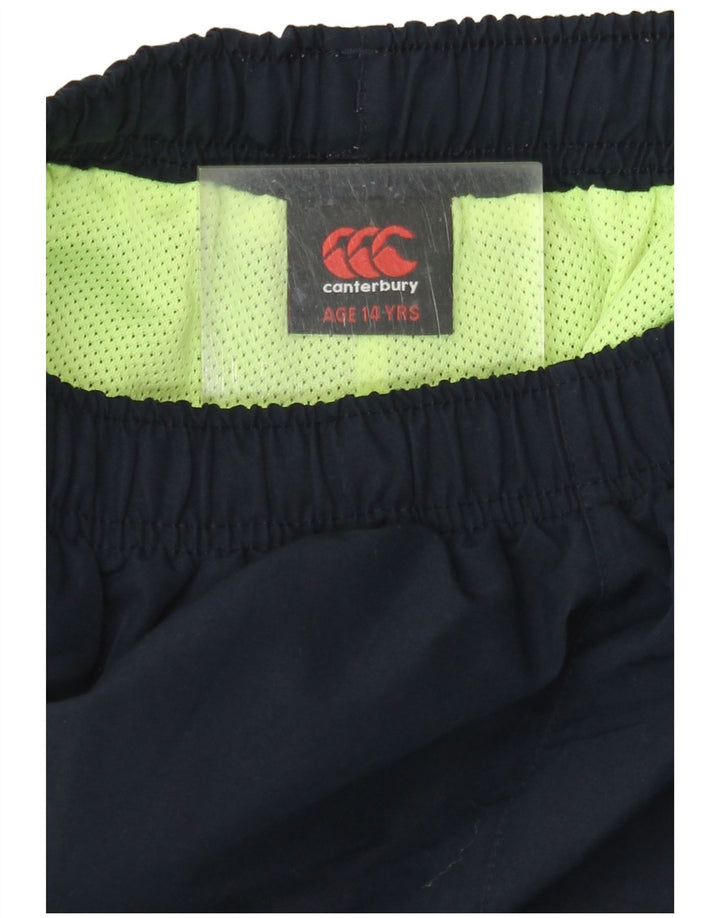 CANTERBURY Trenirke s motivom za dječake 13-14 godina tamnoplave