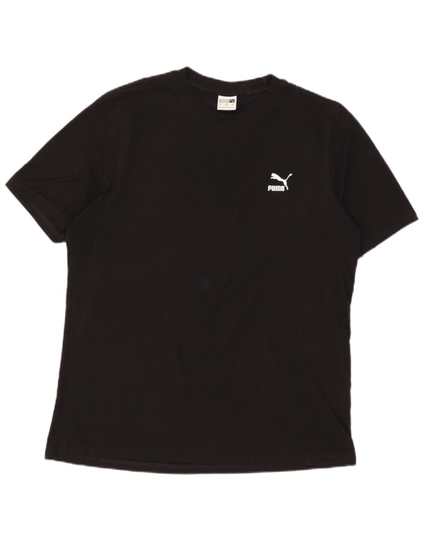 Puma muška majica kratkih rukava Large Black Cotton