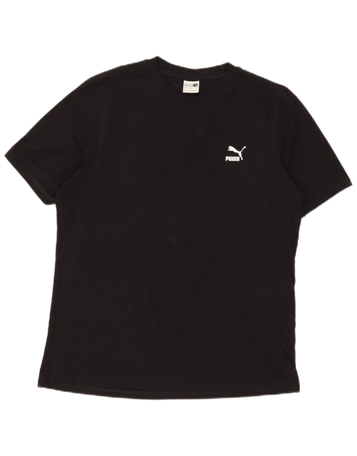 Puma muška majica kratkih rukava Large Black Cotton