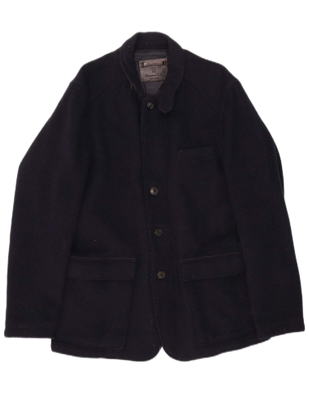Massimo Dutti muška jakna sa 4 gumba UK 42 XL tamnoplava vuna