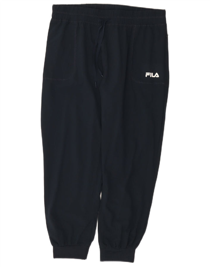 Fila Ženska trenirka Hlače Joggers UK 12 Medium tamnoplavi poliester