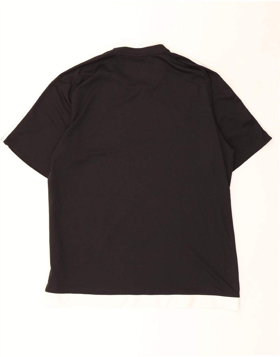 ADIDAS Mens Climalite T-Shirt Top XL Black Polyester Vintage Adidas and Second-Hand Adidas from Messina Hembry 