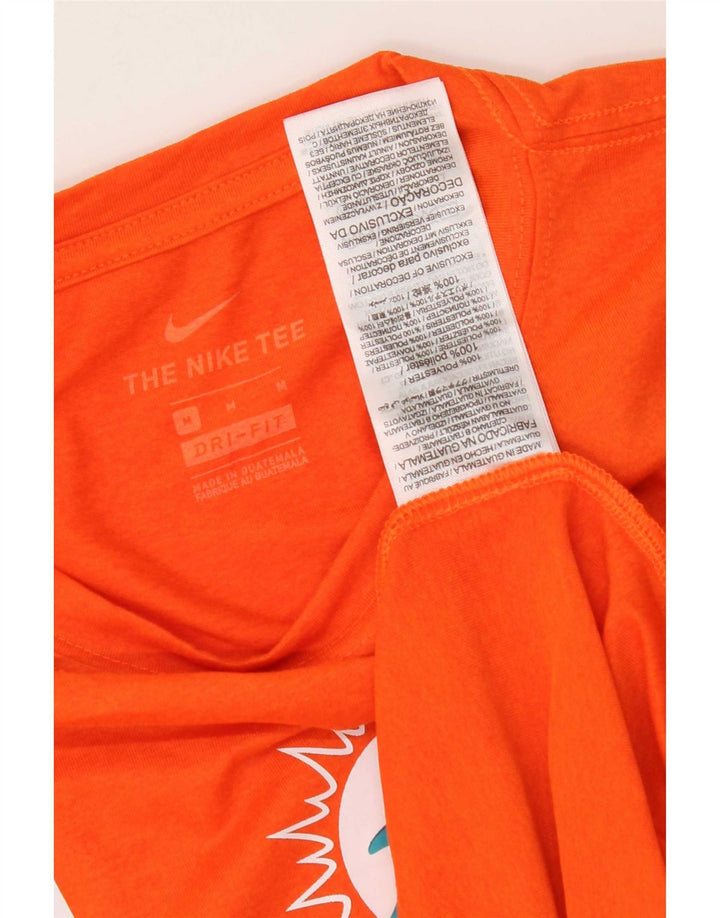 Nike Muška majica kratkih rukava Miami Dolphins Graphic T-Shirt Srednje narančasta poliester