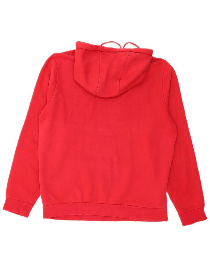 TOMMY HILFIGER Muška majica s kapuljačom s kapuljačom srednje crvene boje