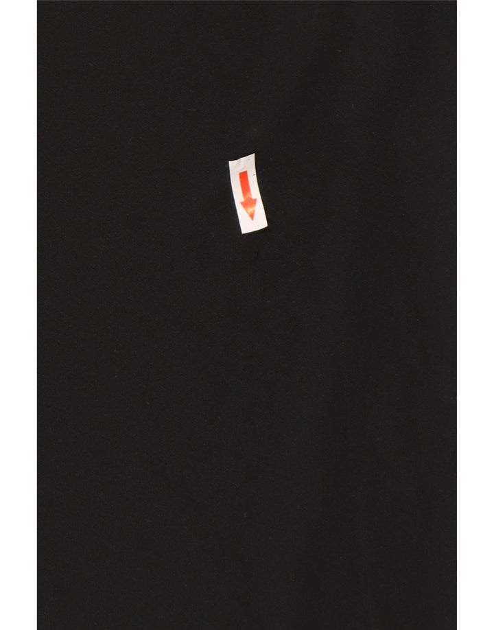 Nike Boys Dri Fit T-Shirt Top 12-13 Years Large Black Colourblock Poliester