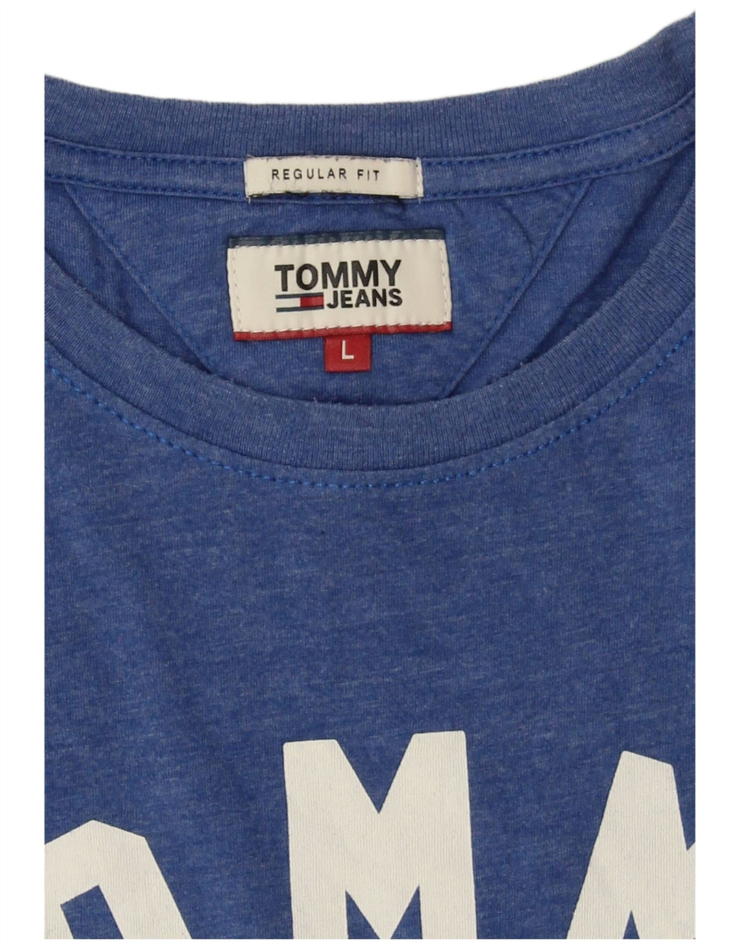 Tommy Hilfiger Muška majica kratkih rukava Regular kroja Velika plava poliesterska majica